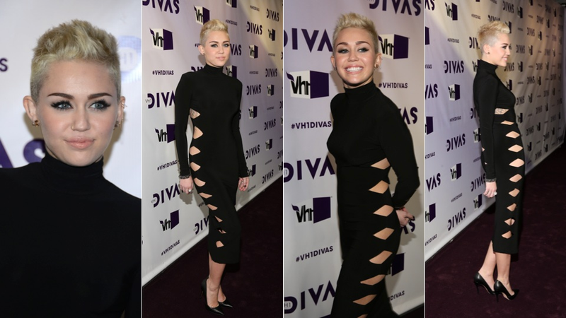 Illustration for article titled Hot Heels and Classy Cleavage at the VH1 Divas Event